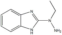 1H-Benzimidazole,2-(1-ethylhydrazino)-(9CI) Struktur