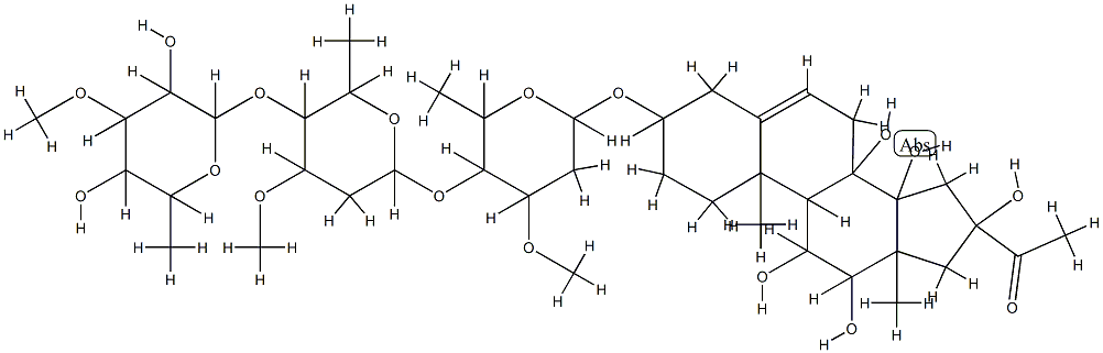 esculentin Struktur