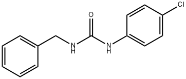 N-benzyl-N'-(4-chlorophenyl)urea Struktur