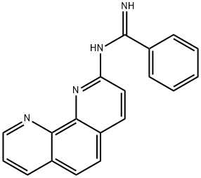 N-(1,10-Phenanthrolin-2-yl)benzenecarbimide amide Struktur