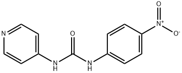 1-[(4-Nitrophenyl)]-3-(pyridin-4-yl)urea Struktur