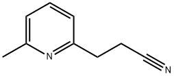 2-Pyridinepropanenitrile,6-methyl-(9CI) Struktur