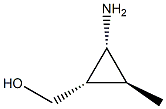 Cyclopropanemethanol,2-amino-3-methyl-,(1-alpha-,2-alpha-,3-bta-)-(9CI) Struktur