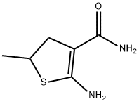 3-Thiophenecarboxamide,2-amino-4,5-dihydro-5-methyl-(9CI) Struktur