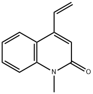 2(1H)-Quinolinone,4-ethenyl-1-methyl-(9CI) Struktur