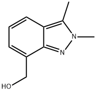 (2,3-DIMETHYL-2H-INDAZOL-7-YL)-METHANOL(WX640210) Struktur