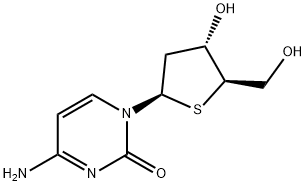 2'-deoxy-4'-thiocytidine Struktur