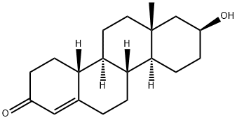 17β-Hydroxy-D-homoestr-4-en-3-one Struktur