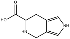 2H-Pyrrolo[3,4-c]pyridine-6-carboxylicacid,4,5,6,7-tetrahydro-(9CI) Struktur