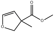 3-Furancarboxylicacid,2,3-dihydro-3-methyl-,methylester(9CI) Struktur