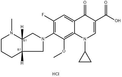 N-Methyl Moxifloxacin Struktur