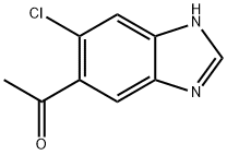 Ketone, 6-chloro-5-benzimidazolyl methyl (7CI,8CI) Struktur