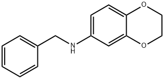 N-benzyl-2,3-dihydro-1,4-benzodioxin-6-amine Struktur