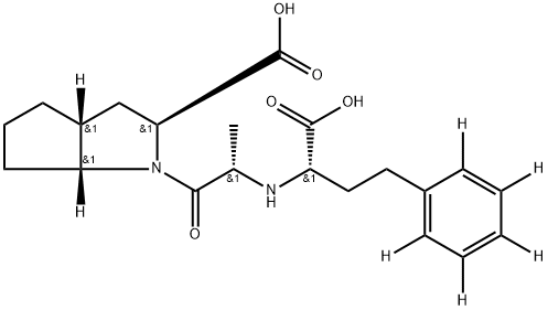 Ramiprilat-d5(MixtureofDiastereomers) Struktur