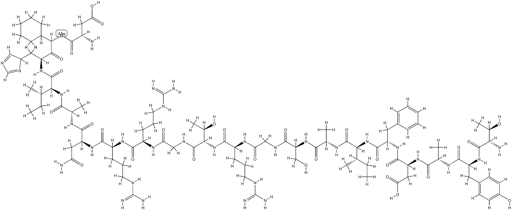 protein kinase inhibitor M (6-24) Struktur