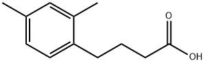 4-(2,4-dimethylphenyl)butanoic acid Struktur