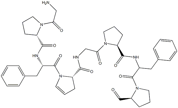 Cyclo(glycyl-L-prolyl-L-phenylalanyl-L-prolylglycyl-L-prolyl-L-phenyla lanyl-L-prolyl) Struktur