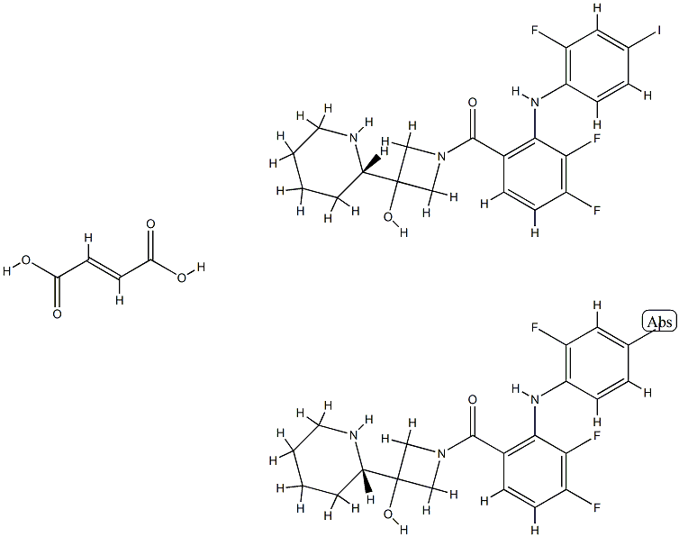 Cobimetinib Fumarate Struktur