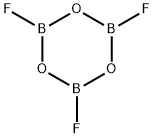 Trifluoroboroxine Struktur