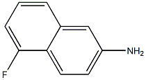 2-Naphthalenamine,5-fluoro-(9CI) Struktur