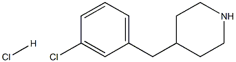 4-(3-Chlorobenzyl)Piperidine Hydrochloride(WX604471) Struktur