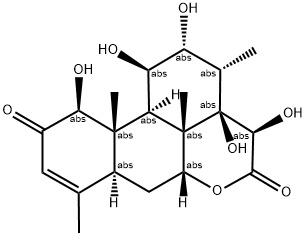 14,15-beta-dihydroxyklaineanone Struktur