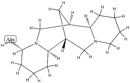 2-hydroxysparteine Struktur