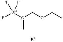 Potassium (3-ethoxyprop-1-en-2-yl)trifluoroborate Struktur