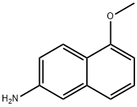 2-Naphthalenamine,5-methoxy-(9CI) Struktur