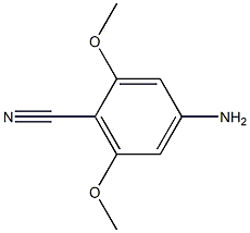 4-amino-2,6-dimethoxybenzonitrile Struktur