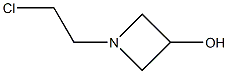 1-(2-chloroethyl)azetidin-3-ol Struktur