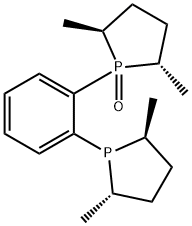 [1-(2S,5S)-2,5-Dimethylphospholanyl]-[2-(2S,5S)-2,5-Dimethylphospholanyl-1-Oxide]Benzene Struktur