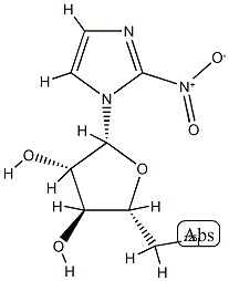 iodoazomycin arabinoside Struktur