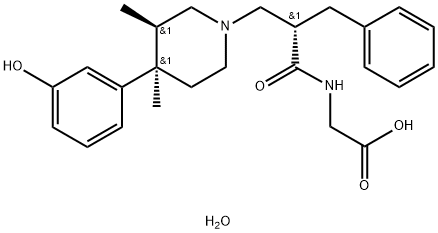 AlviMopan (Monohydrate) Struktur