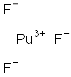 Plutonium(III) trifluoride Struktur