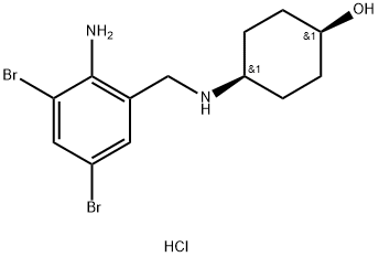 IMP. D (EP) AS HYDROCHLORIDE: CIS-4-[(2-AMINO-3,5-DIBROMOBENZYL)AMINO]CYCLOHEXANOL HYDROCHLORIDE Struktur