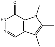 7H-Pyrrolo[2,3-d]pyridazin-7-one,1,6-dihydro-1,2,3-trimethyl-(9CI) Struktur