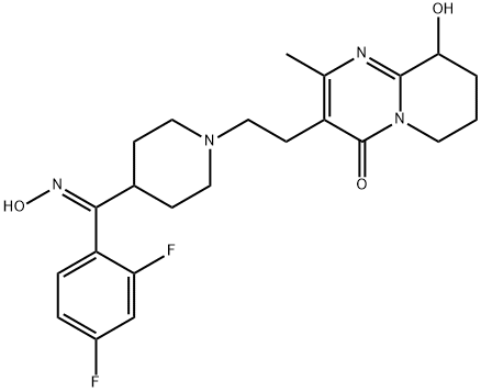 Paliperidone Z-Oxime Struktur