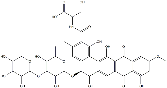 3'-hydroxybenanomicin A Struktur