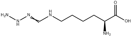 omega-N-aminohomoarginine Struktur