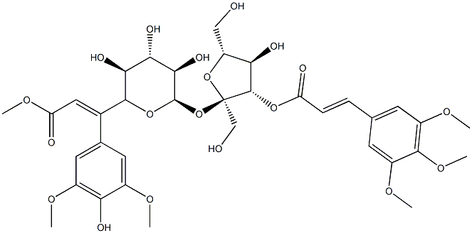 Tenuifoliside C Structure