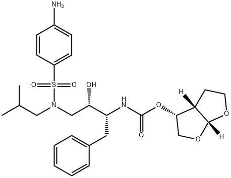 (1R,2S)-Darunavir Struktur