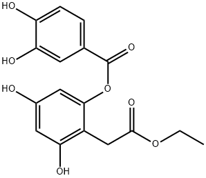 Desmethyl Jaboticabin Ethyl Carboxylate Struktur