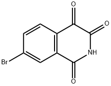 7‐bromo‐1,2,3,4‐tetrahydroisoquinoline‐1,3,4‐trione Struktur