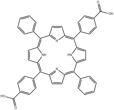 5,15-diphenyl-10,20-di(4-carboxyphenyl)porphine