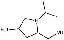 2-Pyrrolidinemethanol,4-amino-1-(1-methylethyl)-(9CI) Struktur