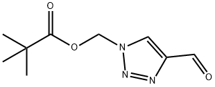 (4-formyl-1H-[1,2,3]-triazol-1-yl)methyl pivalate|(4-formyl-1H-[1,2,3]-triazol-1-yl)methyl pivalate