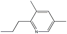 Pyridine,3,5-dimethyl-2-propyl-(9CI)