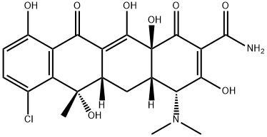 4-Epichlortetracycline hydrochloride 'canbe used as secondary standard' Struktur