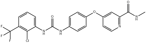 Sorafenib related coMpound 8 Struktur